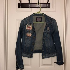Distressed Jean Jacket